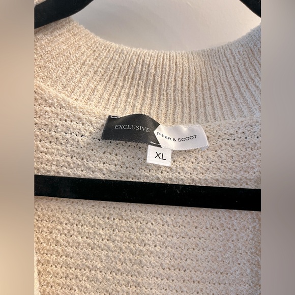 Piper & Scoot knit collared top, size XL - Picture 4 of 9